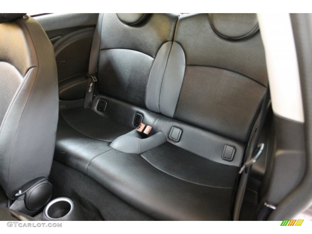Grey/Carbon Black Interior 2010 Mini Cooper S Hardtop Photo #51478128