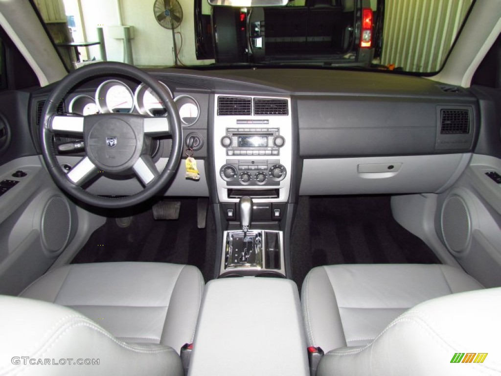2007 Dodge Charger R/T Dark Slate Gray/Light Slate Gray Dashboard Photo #51478188
