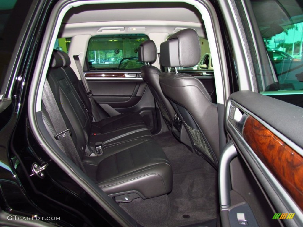 Black Anthracite Interior 2011 Volkswagen Touareg TDI Executive 4XMotion Photo #51479704