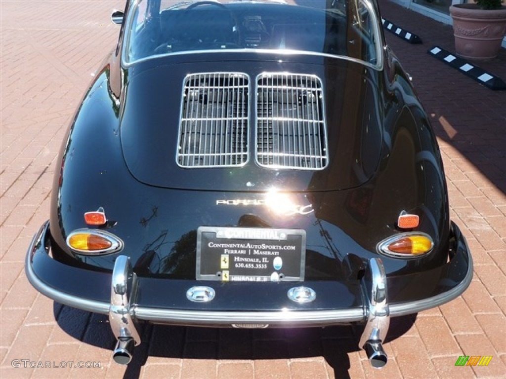 1965 356 SC Coupe - Black / Black photo #8