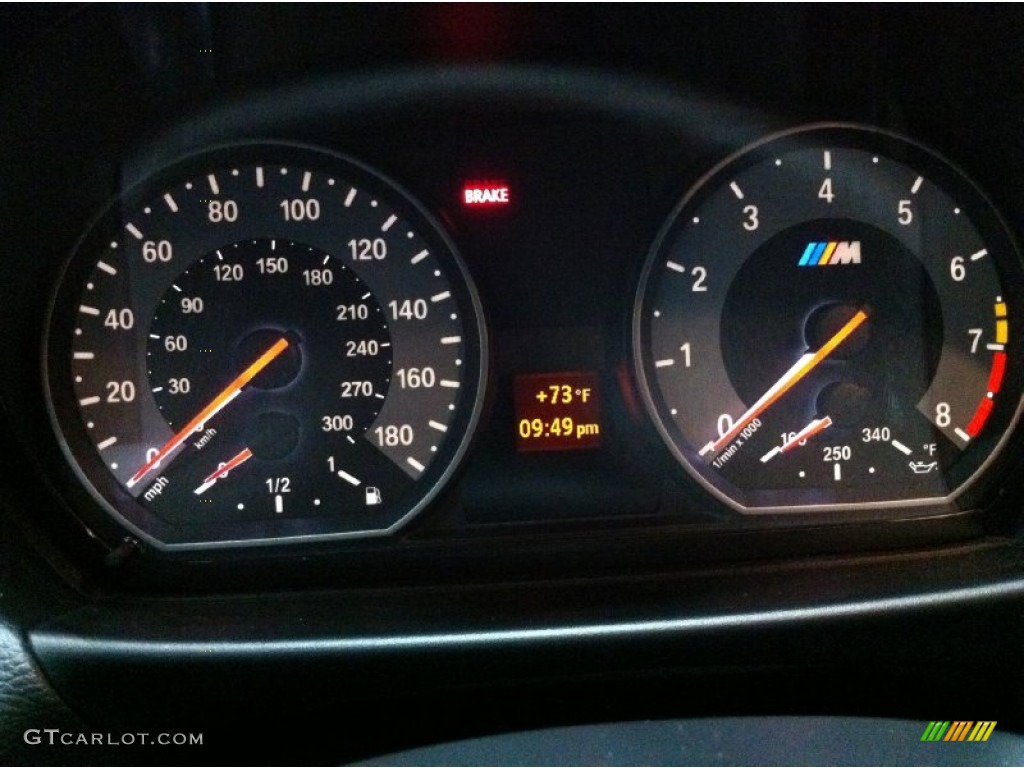 2011 BMW 1 Series M Coupe Gauges Photo #51480259