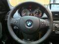 Black 2011 BMW 1 Series M Coupe Steering Wheel