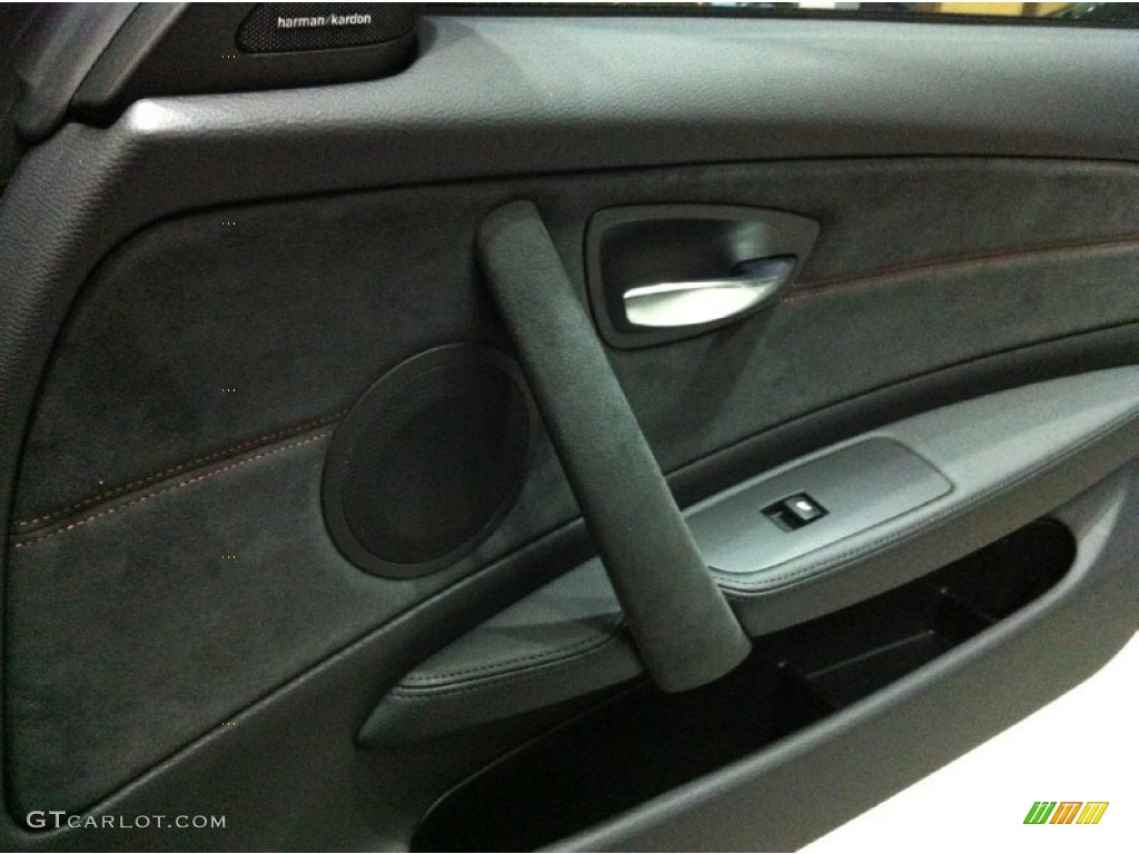 2011 BMW 1 Series M Coupe Black Door Panel Photo #51480301