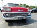 1958 Red/White Chevrolet Biscayne 2 Door Coupe  photo #19