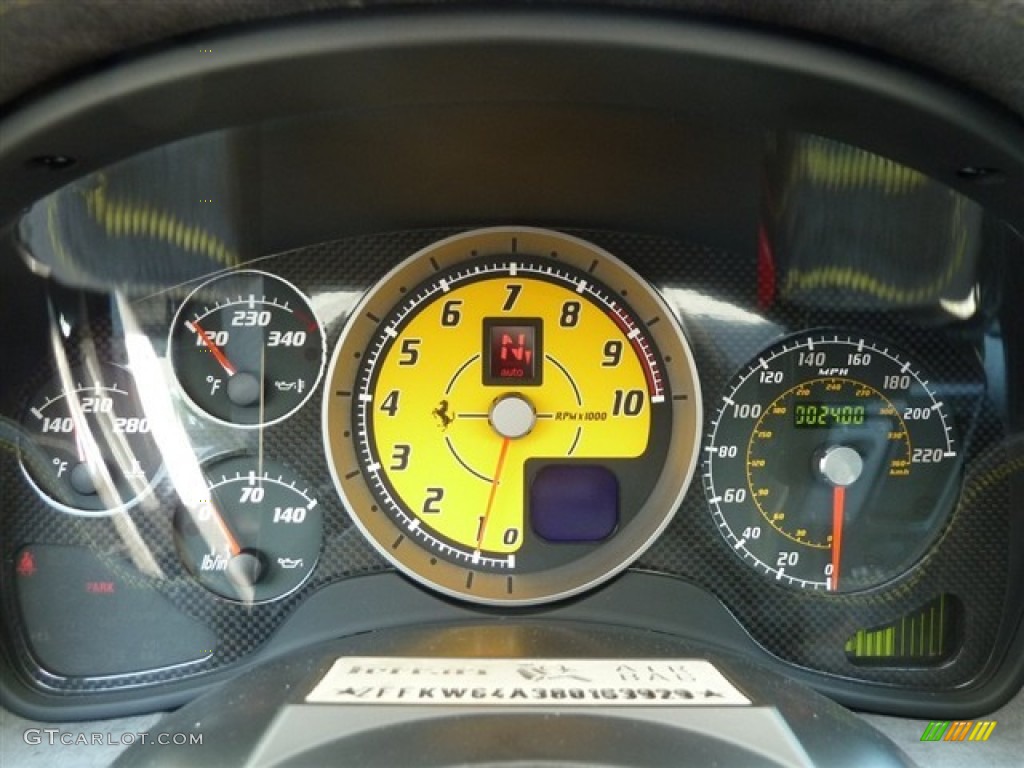 2008 Ferrari F430 Scuderia Coupe Gauges Photo #51480682