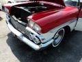 1958 Red/White Chevrolet Biscayne 2 Door Coupe  photo #23