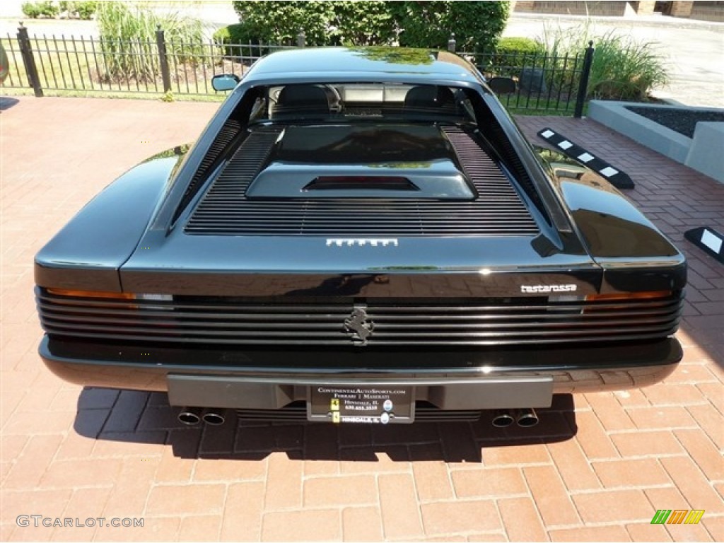Black 1987 Ferrari Testarossa Standard Testarossa Model Exterior Photo #51480958