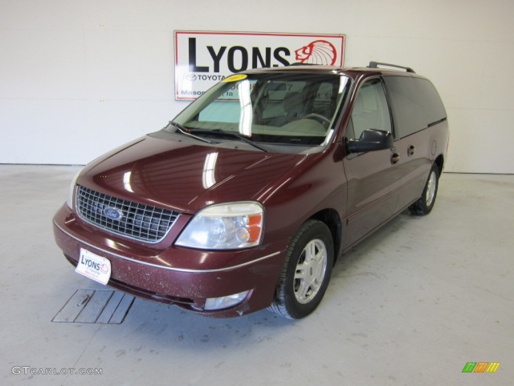 Dark Toreador Red Metallic Ford Freestar