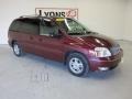 2007 Dark Toreador Red Metallic Ford Freestar SEL  photo #24