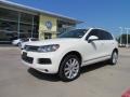 Campanella White 2011 Volkswagen Touareg TDI Lux 4XMotion