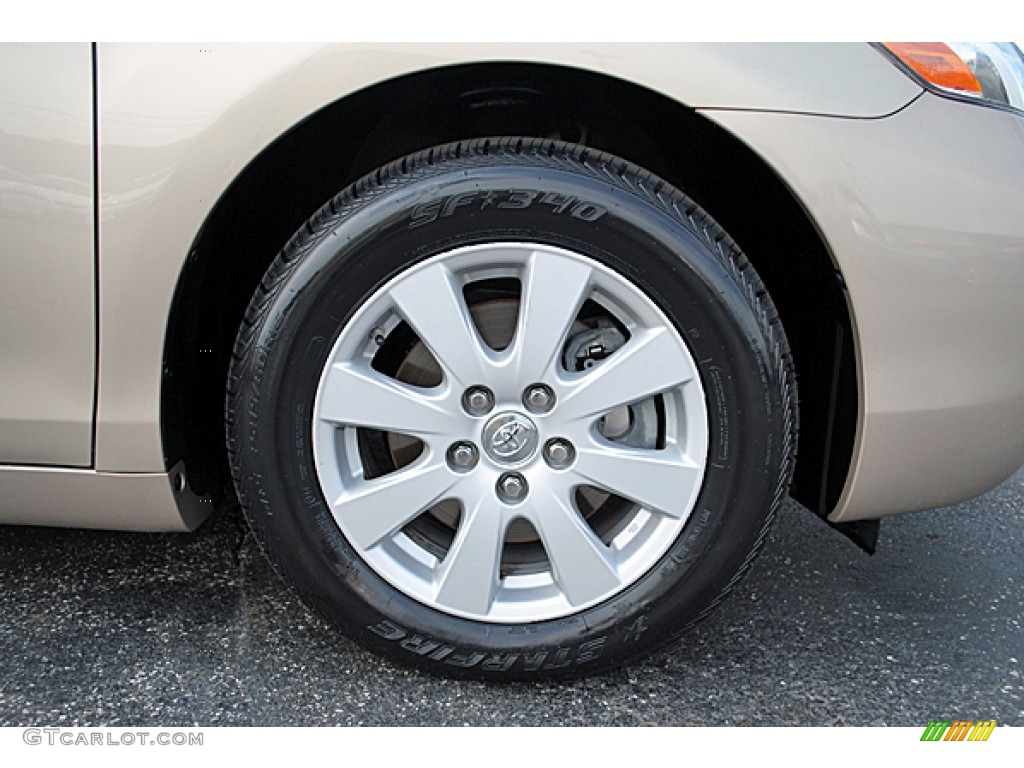 2009 Camry XLE V6 - Desert Sand Metallic / Bisque photo #9