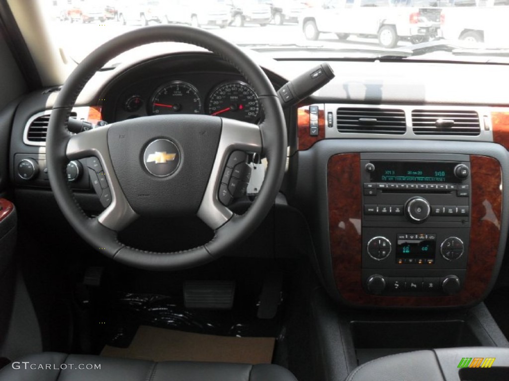 2011 Silverado 1500 LTZ Crew Cab 4x4 - Sheer Silver Metallic / Ebony photo #15