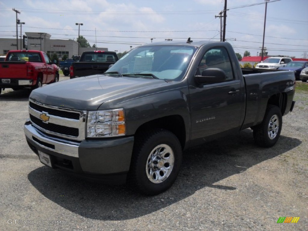 Steel Green Metallic Chevrolet Silverado 1500