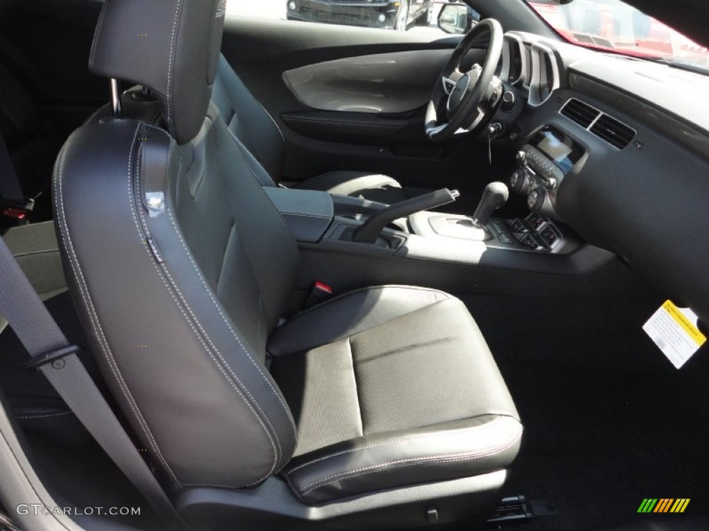 Black Interior 2011 Chevrolet Camaro SS/RS Coupe Photo #51485206