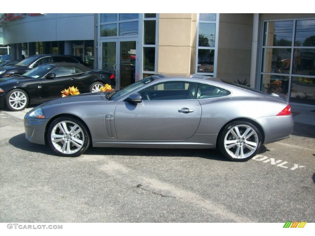 Lunar Grey Metallic 2011 Jaguar XK XK Coupe Exterior Photo #51486055