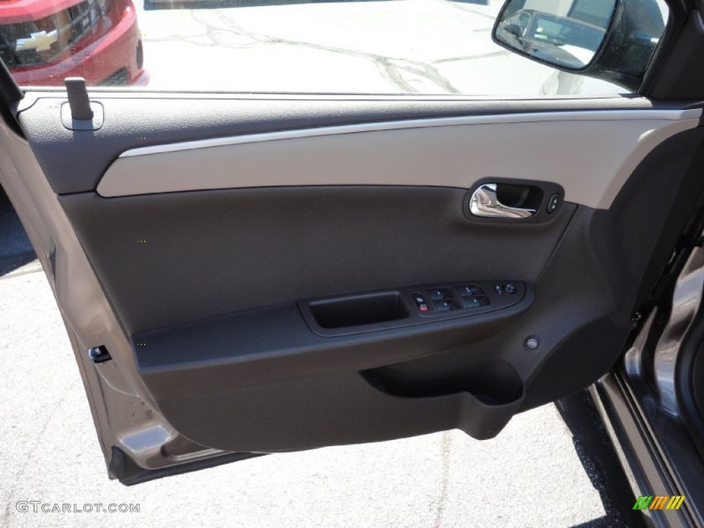 2012 Chevrolet Malibu LS Cocoa/Cashmere Door Panel Photo #51486109