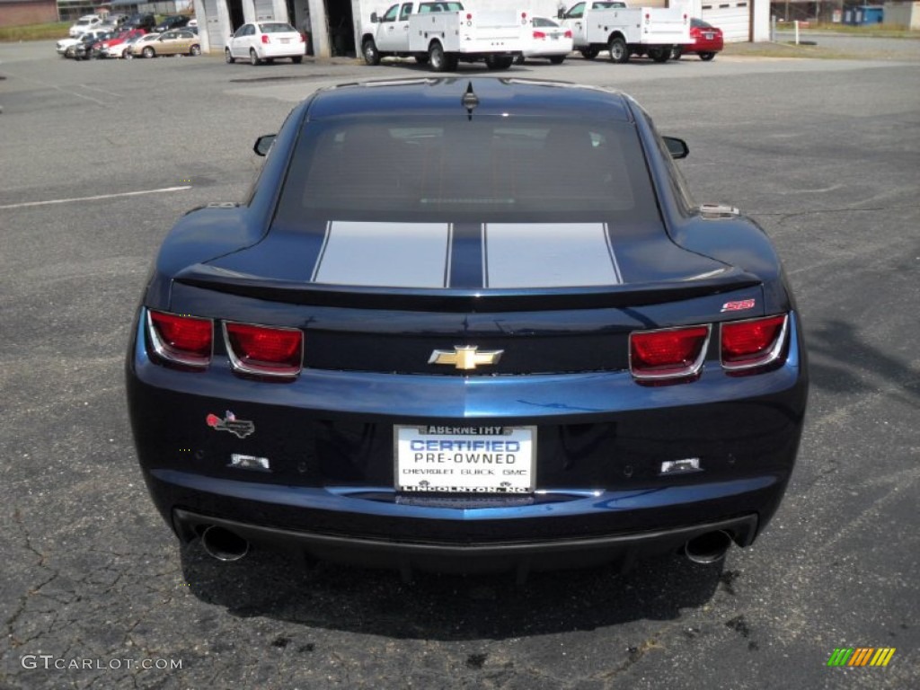 2010 Camaro SS/RS Coupe - Imperial Blue Metallic / Gray photo #3