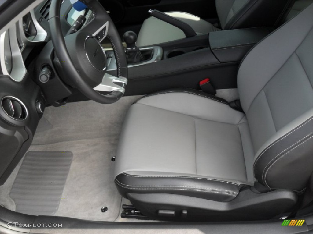 Gray Interior 2010 Chevrolet Camaro SS/RS Coupe Photo #51486973