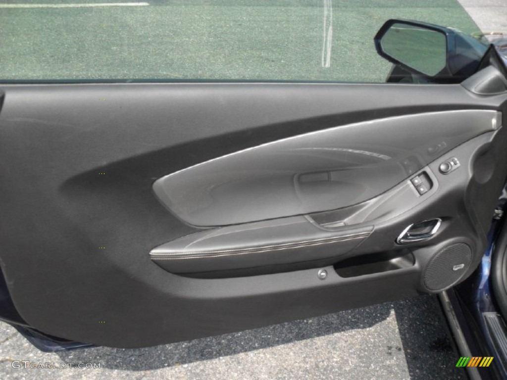 2010 Chevrolet Camaro SS/RS Coupe Gray Door Panel Photo #51486988