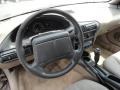 Beige 1996 Chevrolet Cavalier Sedan Steering Wheel