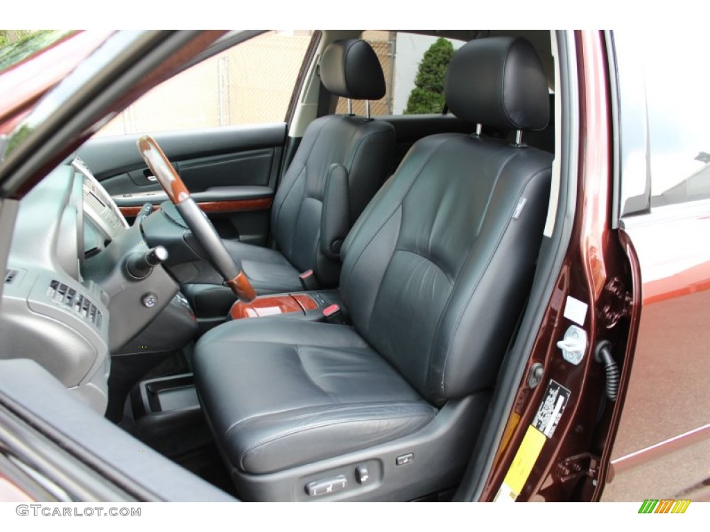 Black Interior 2009 Lexus RX 350 AWD Photo #51488002