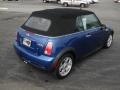 2007 Lightning Blue Metallic Mini Cooper S Convertible  photo #7