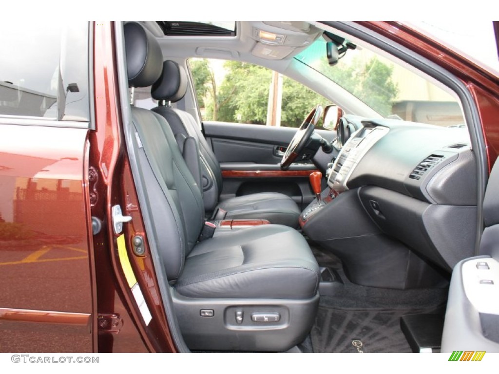 Black Interior 2009 Lexus RX 350 AWD Photo #51488212