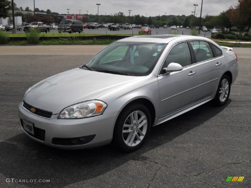 2010 Impala LTZ - Silver Ice Metallic / Gray photo #1