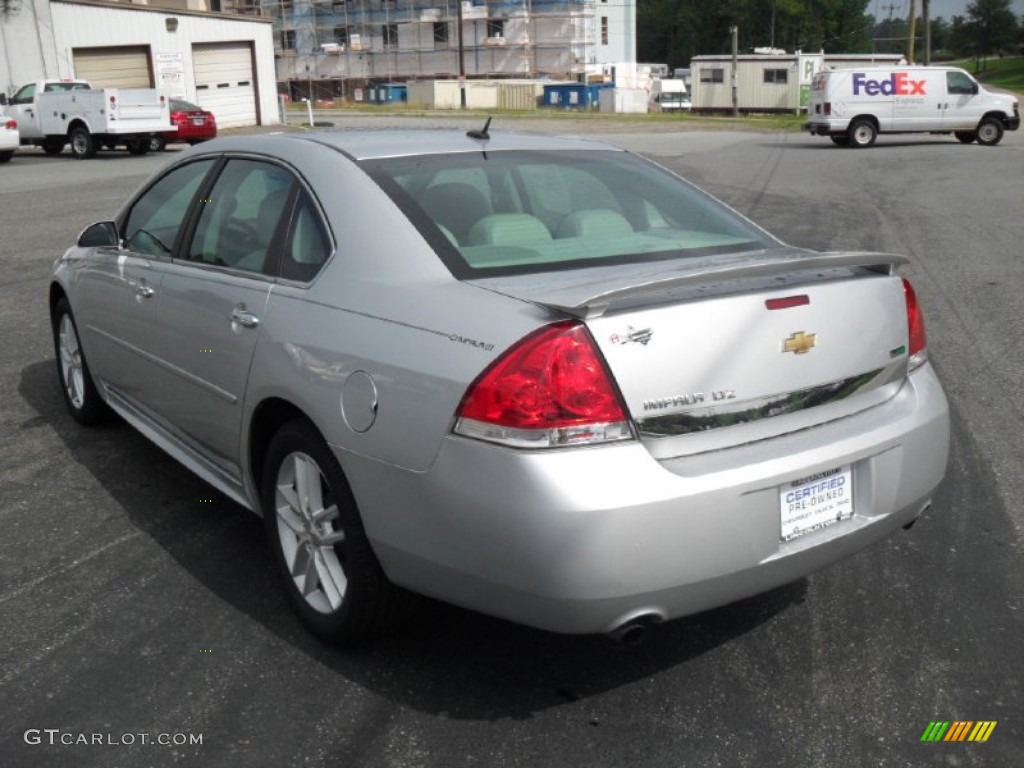 2010 Impala LTZ - Silver Ice Metallic / Gray photo #2