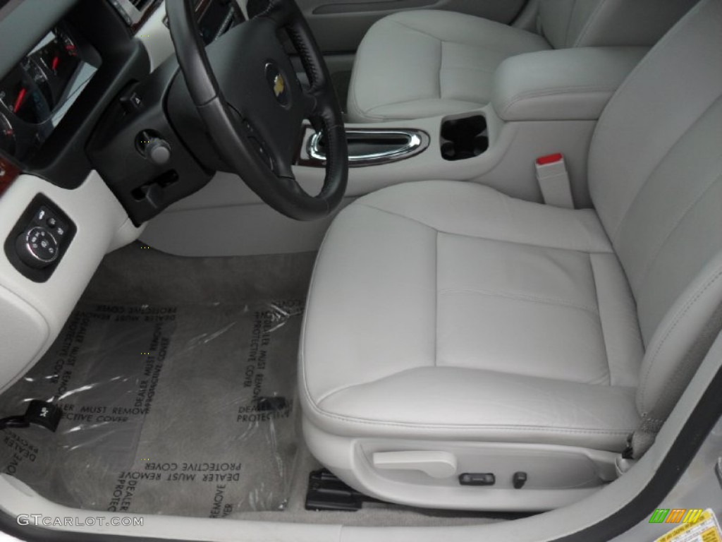 2010 Impala LTZ - Silver Ice Metallic / Gray photo #7