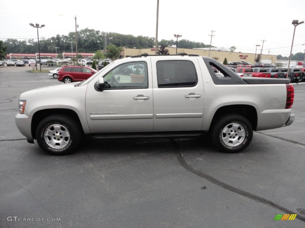 Silver Birch Metallic 2008 Chevrolet Avalanche LT 4x4 Exterior Photo #51488581
