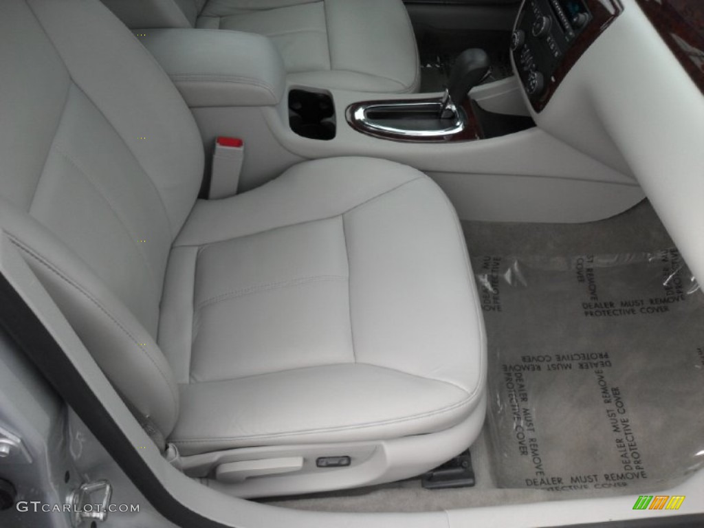 2010 Impala LTZ - Silver Ice Metallic / Gray photo #19