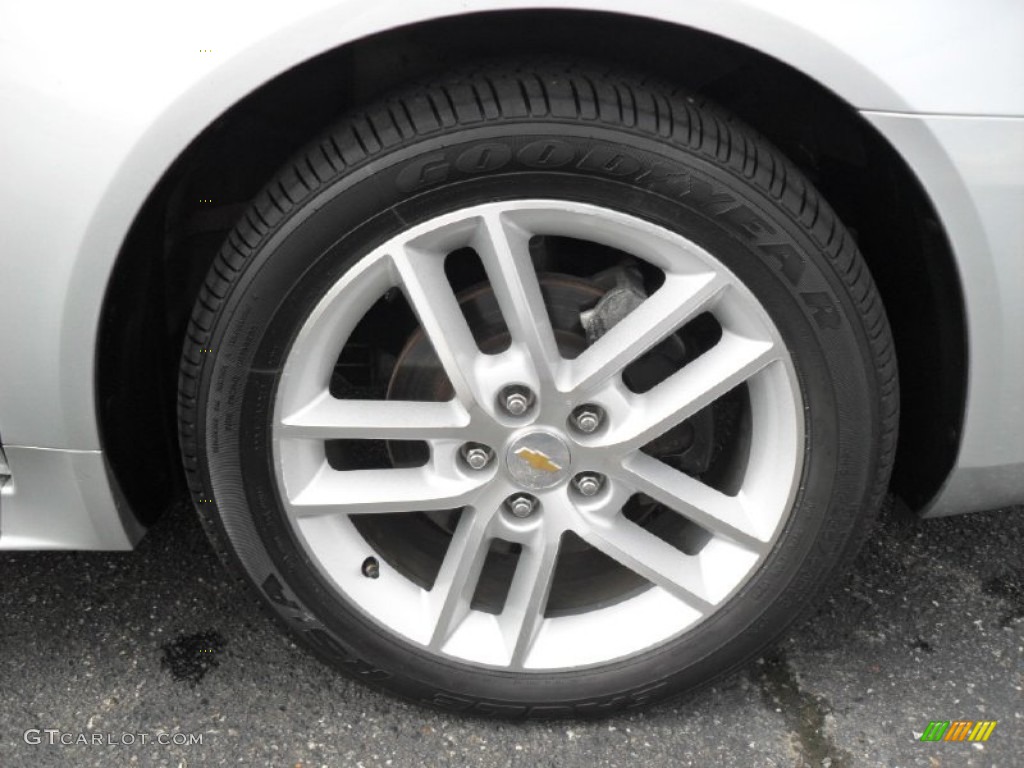 2010 Impala LTZ - Silver Ice Metallic / Gray photo #23