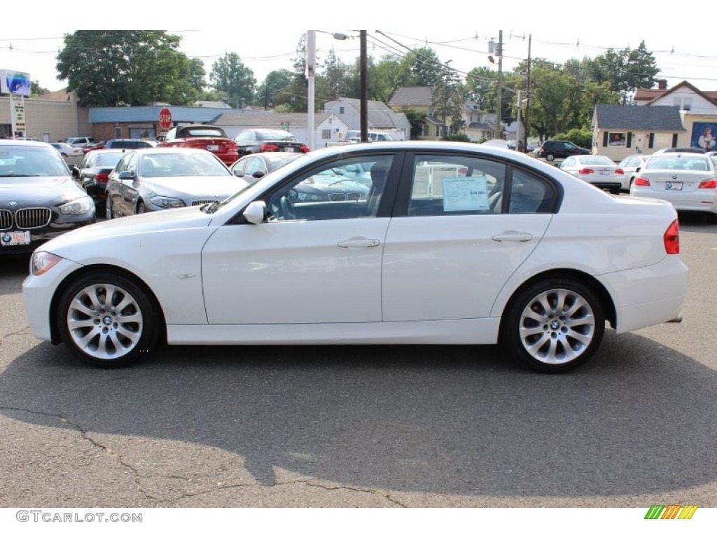 2008 3 Series 328xi Sedan - Alpine White / Terra Dakota Leather photo #8