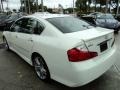 2008 Moonlight White Infiniti M 45 S Sedan  photo #9