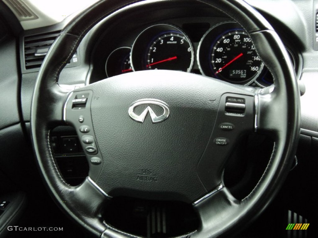 2008 Infiniti M 45 S Sedan Steering Wheel Photos