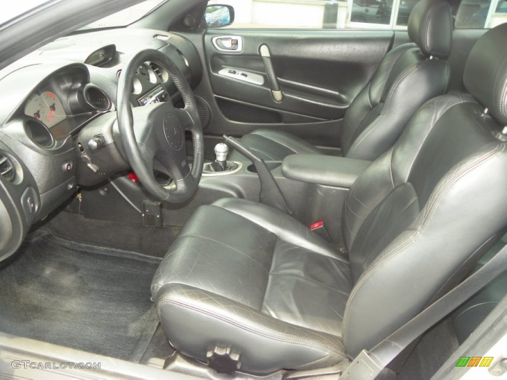 Black Interior 2001 Mitsubishi Eclipse GT Coupe Photo #51489427