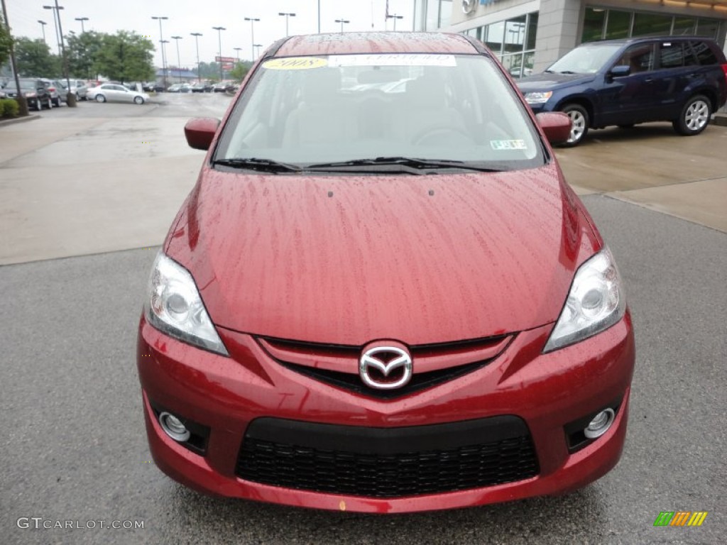 2008 MAZDA5 Grand Touring - Copper Red / Sand photo #2