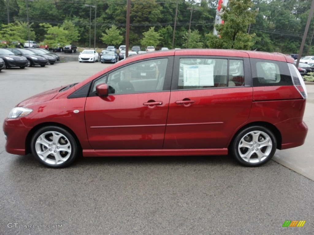 2008 MAZDA5 Grand Touring - Copper Red / Sand photo #4