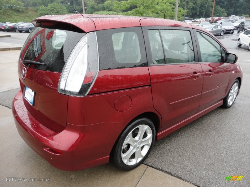 2008 MAZDA5 Grand Touring - Copper Red / Sand photo #6