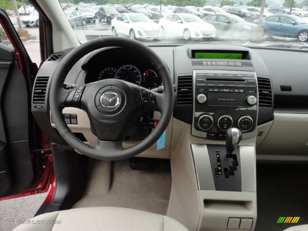 2008 MAZDA5 Grand Touring - Copper Red / Sand photo #9
