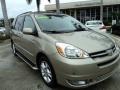 2004 Desert Sand Mica Toyota Sienna XLE Limited AWD  photo #2