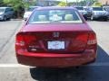 2007 Tango Red Pearl Honda Civic EX Sedan  photo #3