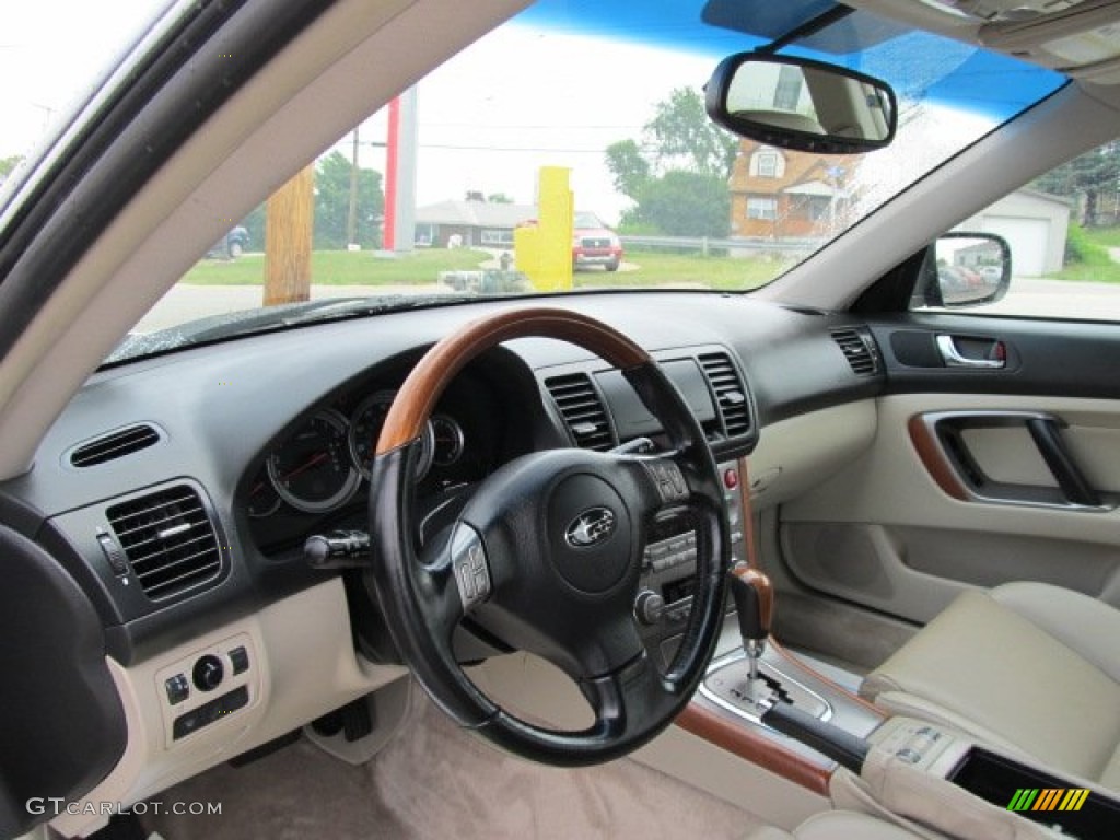 Taupe Interior 2005 Subaru Outback 3.0 R L.L. Bean Edition Wagon Photo #51491389