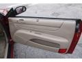 2003 Inferno Red Tinted Pearl Chrysler Sebring LX Convertible  photo #18