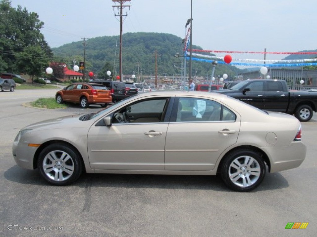 2006 Fusion SEL - Dune Pearl Metallic / Camel photo #5