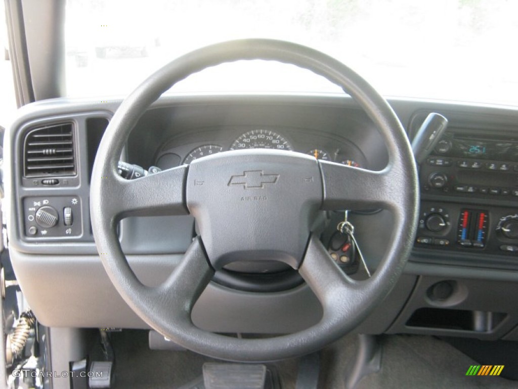 2007 Silverado 1500 Classic LS Crew Cab 4x4 - Blue Granite Metallic / Dark Charcoal photo #10