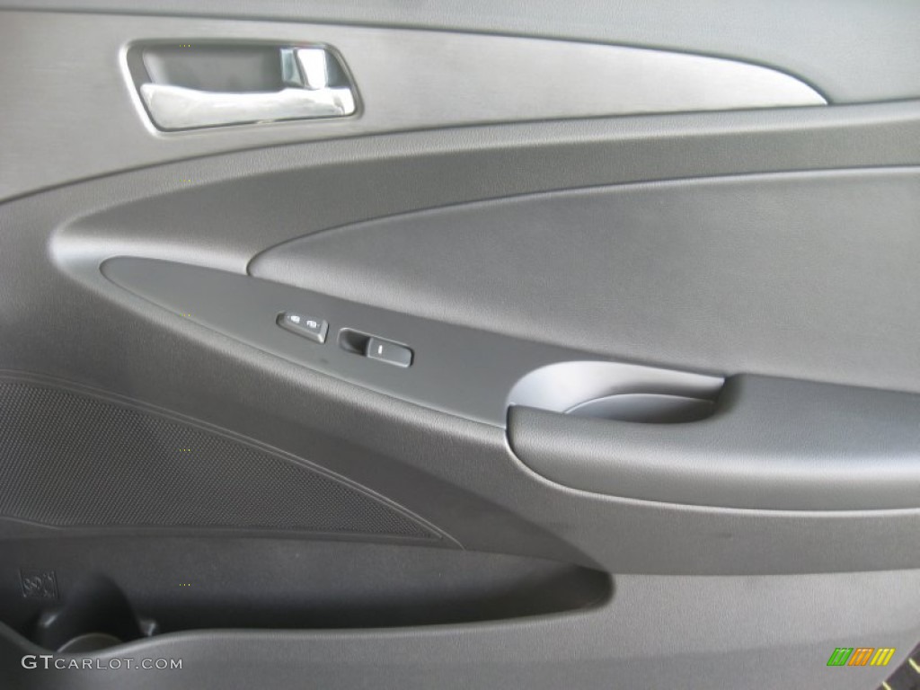 2011 Sonata SE 2.0T - Midnight Black / Black photo #21