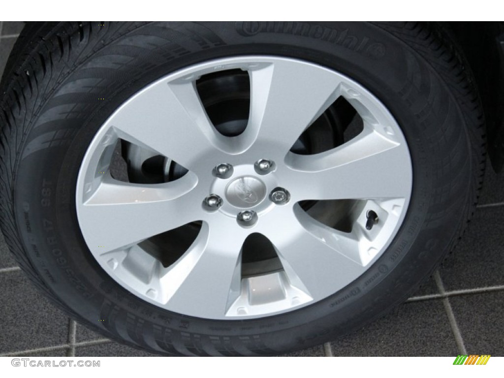 2011 Outback 2.5i Premium Wagon - Crystal Black Silica / Warm Ivory photo #18