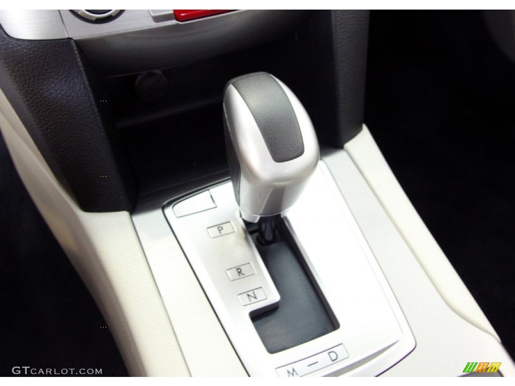 2011 Outback 2.5i Premium Wagon - Crystal Black Silica / Warm Ivory photo #23